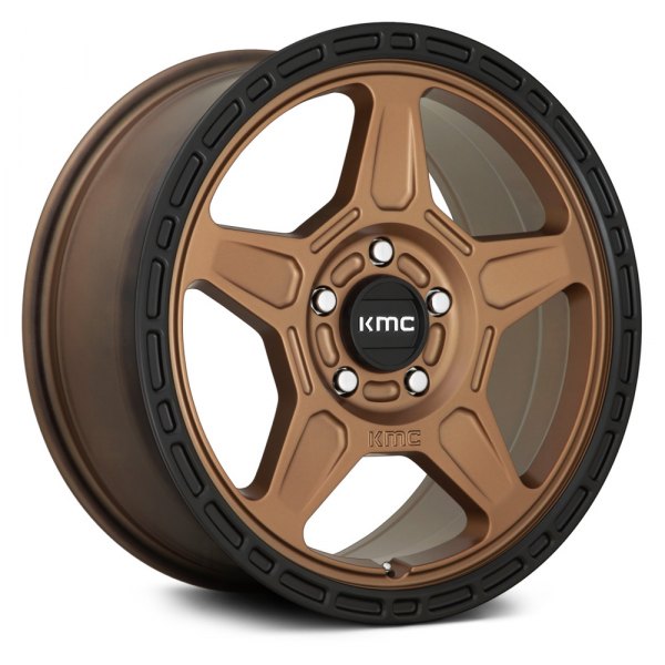 KM721 ALPINE Matte Bronz - Rooney Wheels