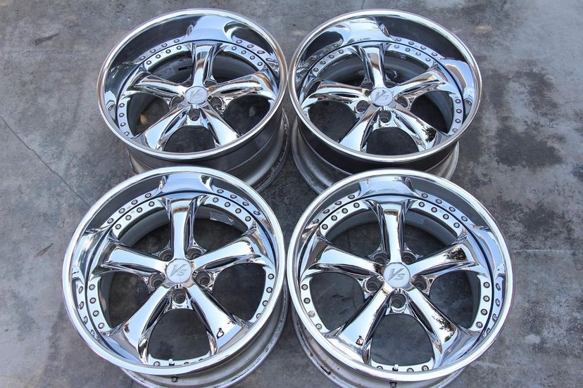 Work VSKF Chrome | “18x9.5 ET +25 & “18x10.5 ET +32